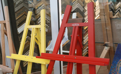 Aluminium Easel Display Stand